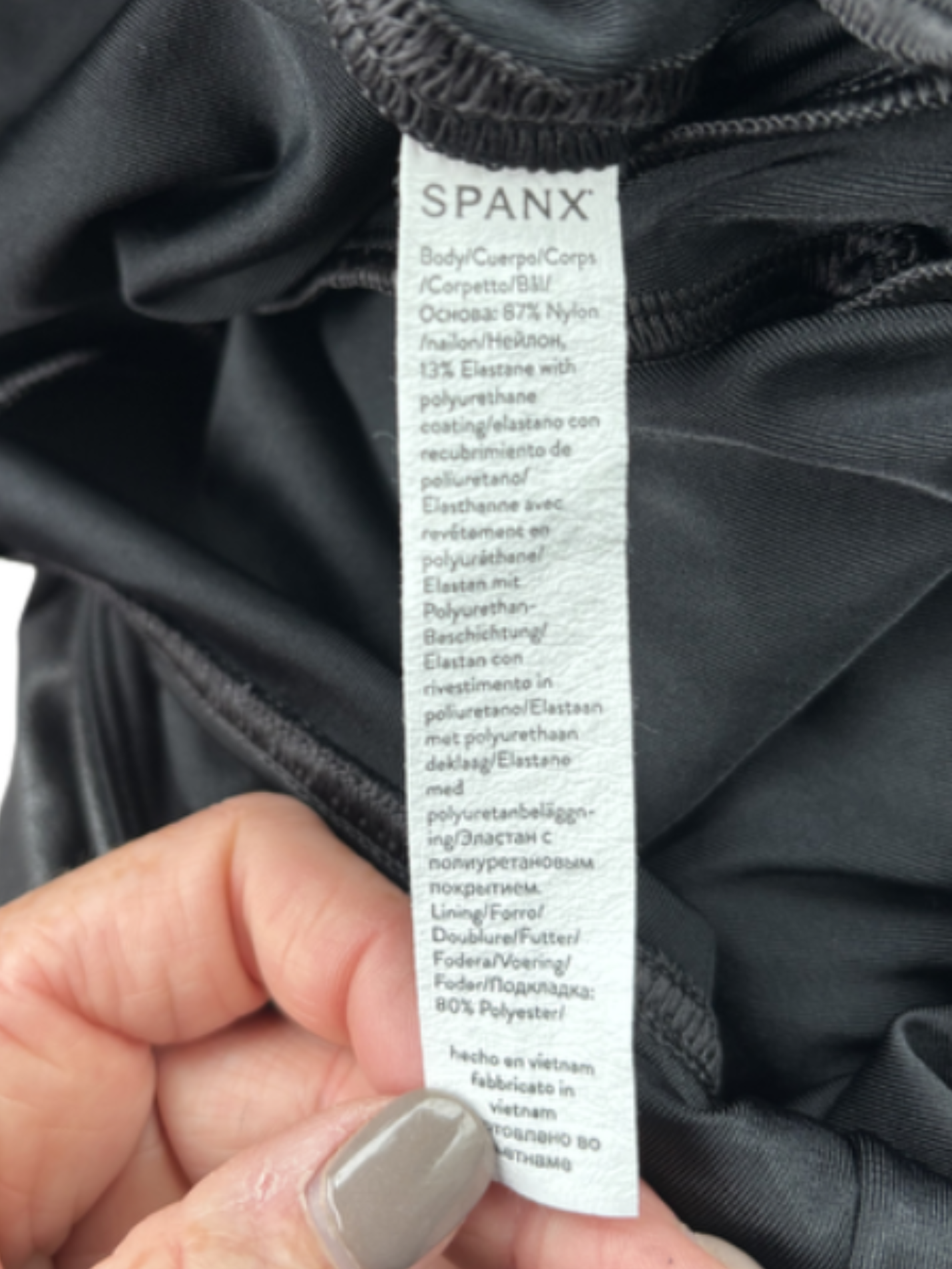 Pants Leggings By Spanx In Black, Size: Xl