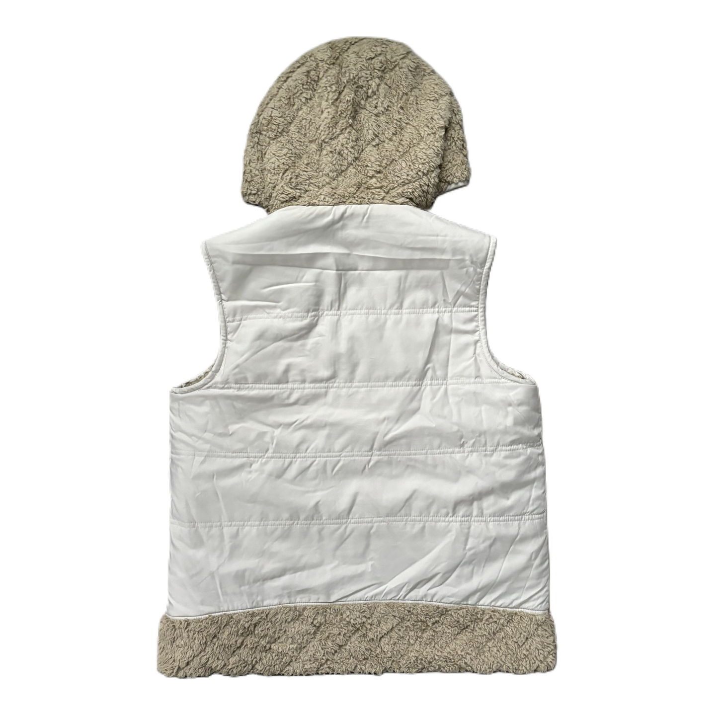 Vest Faux Fur & Sherpa By Patagonia In Beige, Size: M