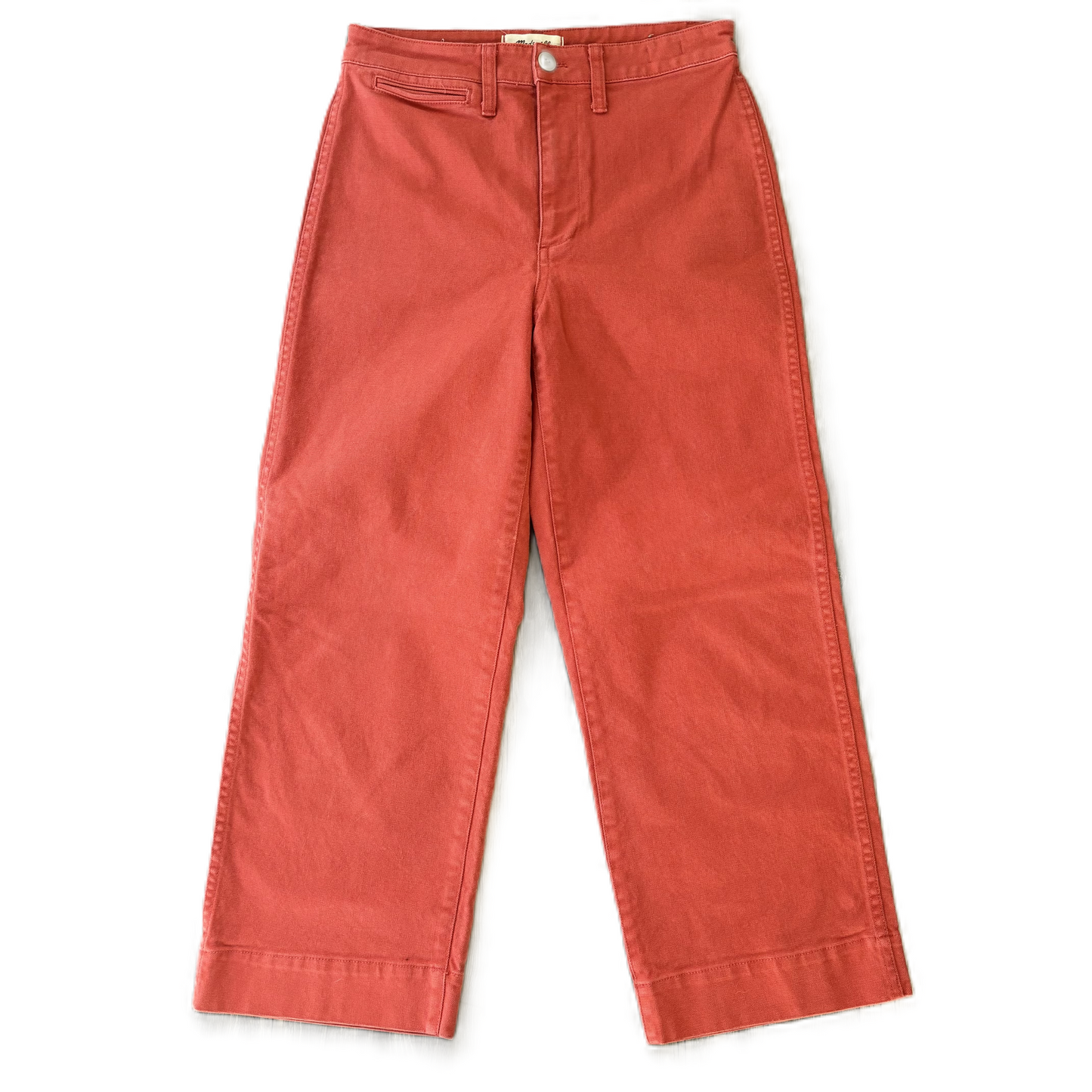 Pants Wide Leg By Madewell In Orange, Size: 2