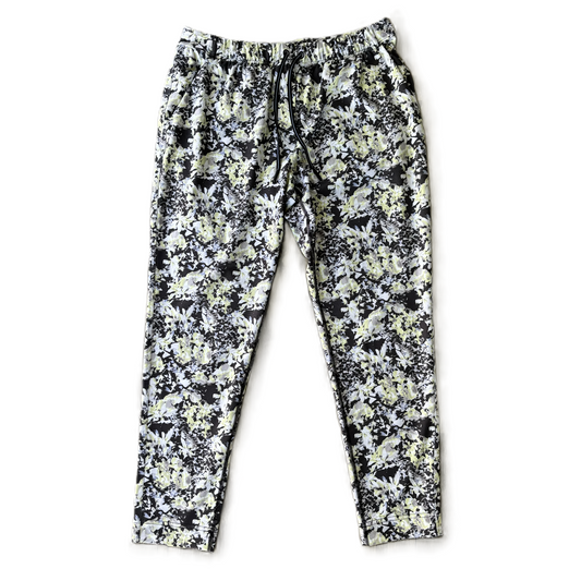 Athletic Pants By Lululemon In Floral Print, Size: 6