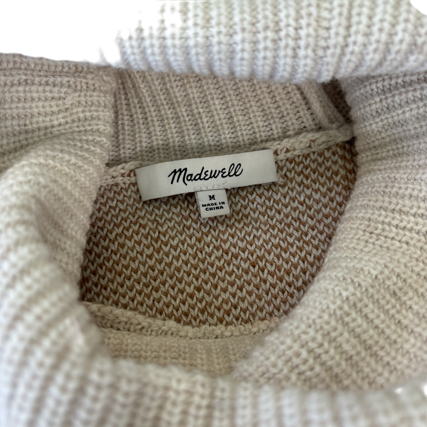 Sweater By Madewell In Beige, Size: M