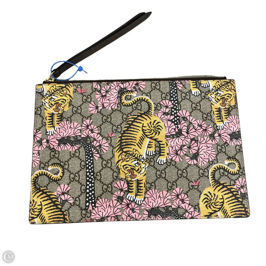 Clutch Luxury Designer By Gucci, Size: Large