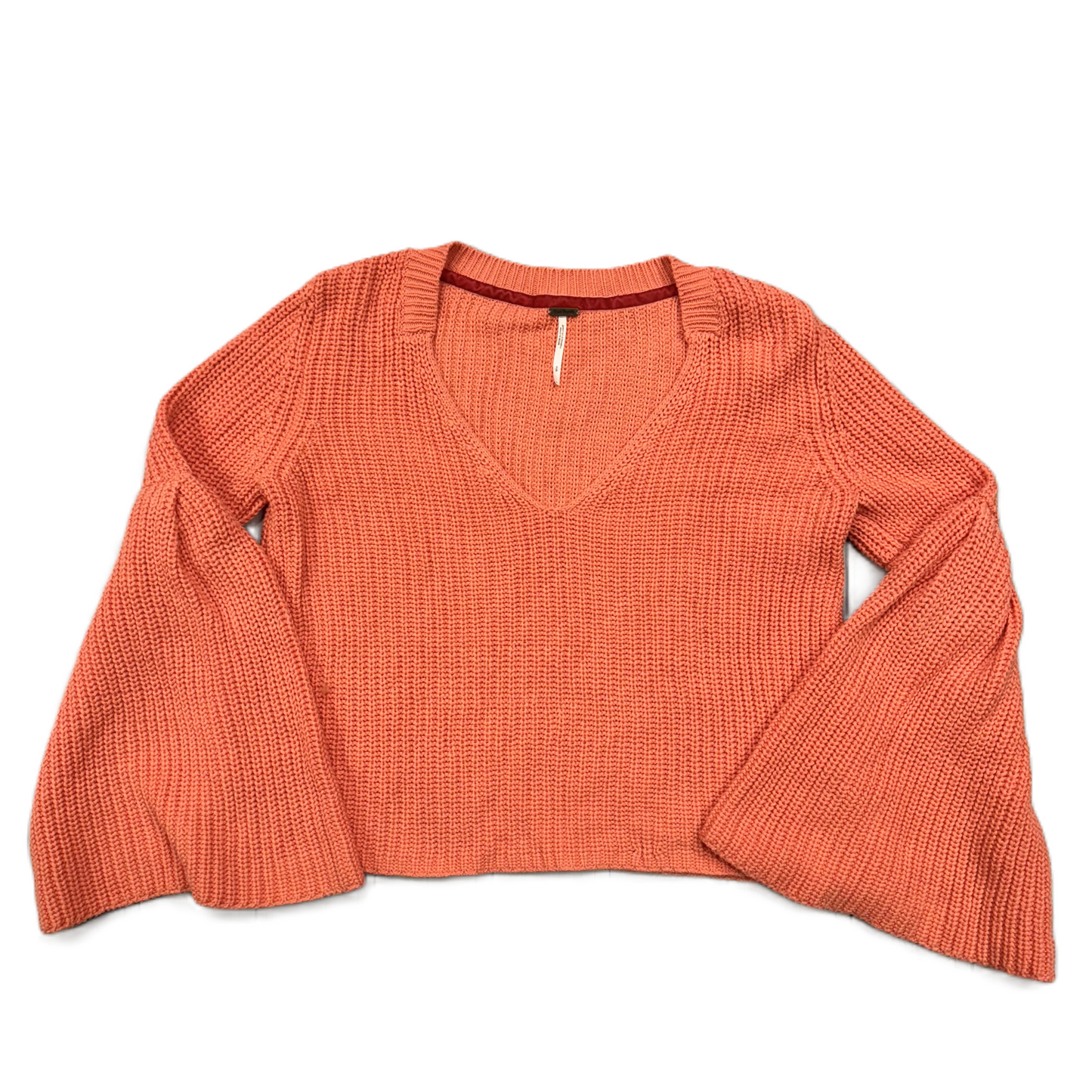 Sweater By Free People In Orange, Size: S