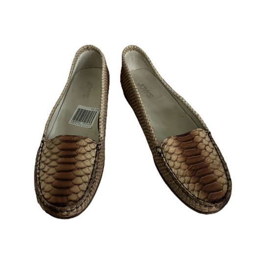 Shoes Flats By Joyks In Snakeskin Print, Size: 11