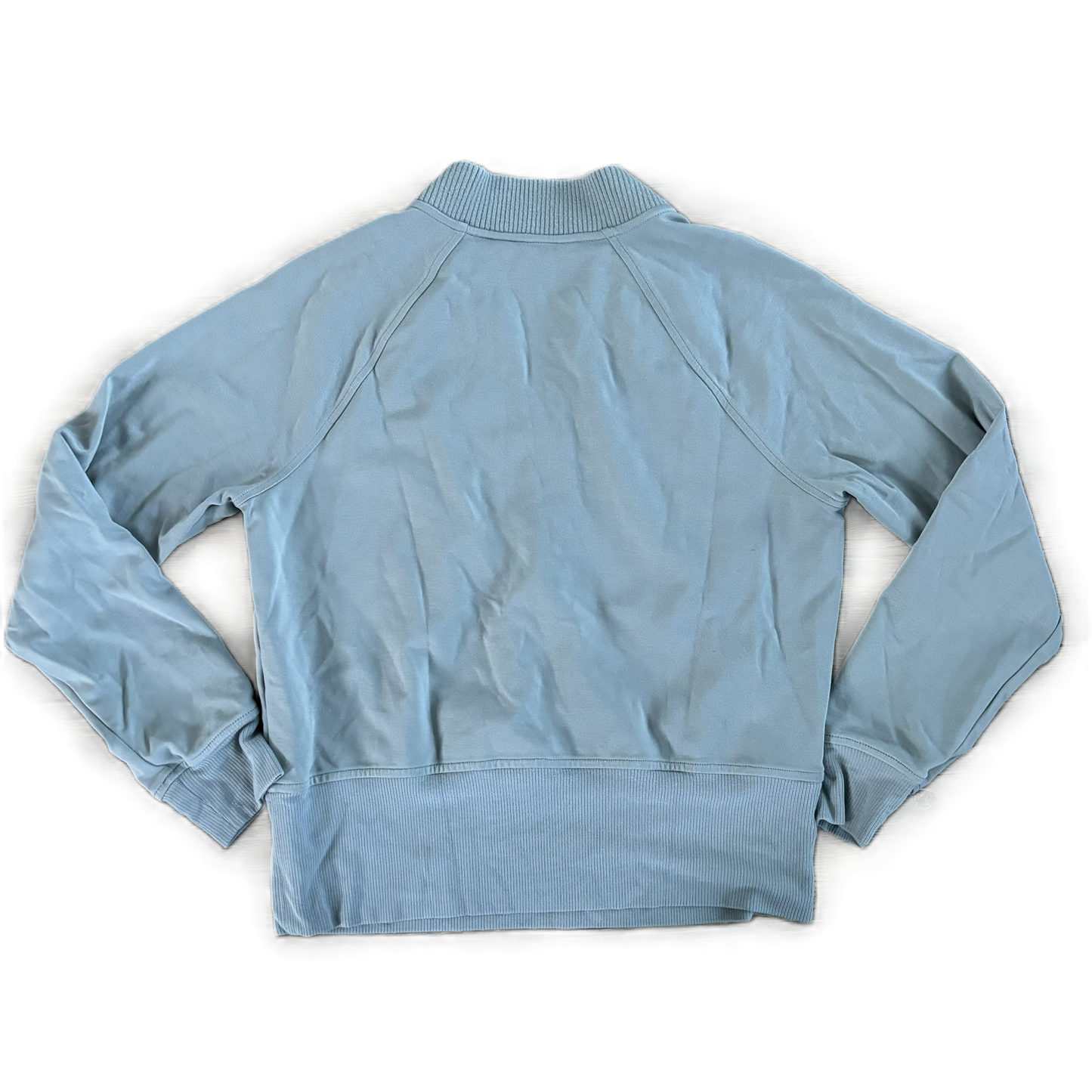 Athletic Top Long Sleeve Crewneck By Athleta In Blue, Size: S