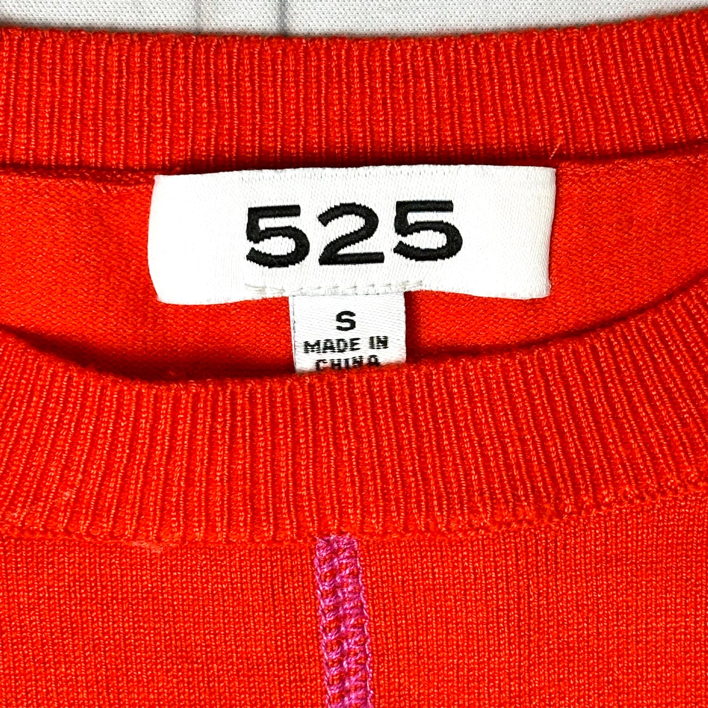 Sweater By 525 In Orange, Size: S