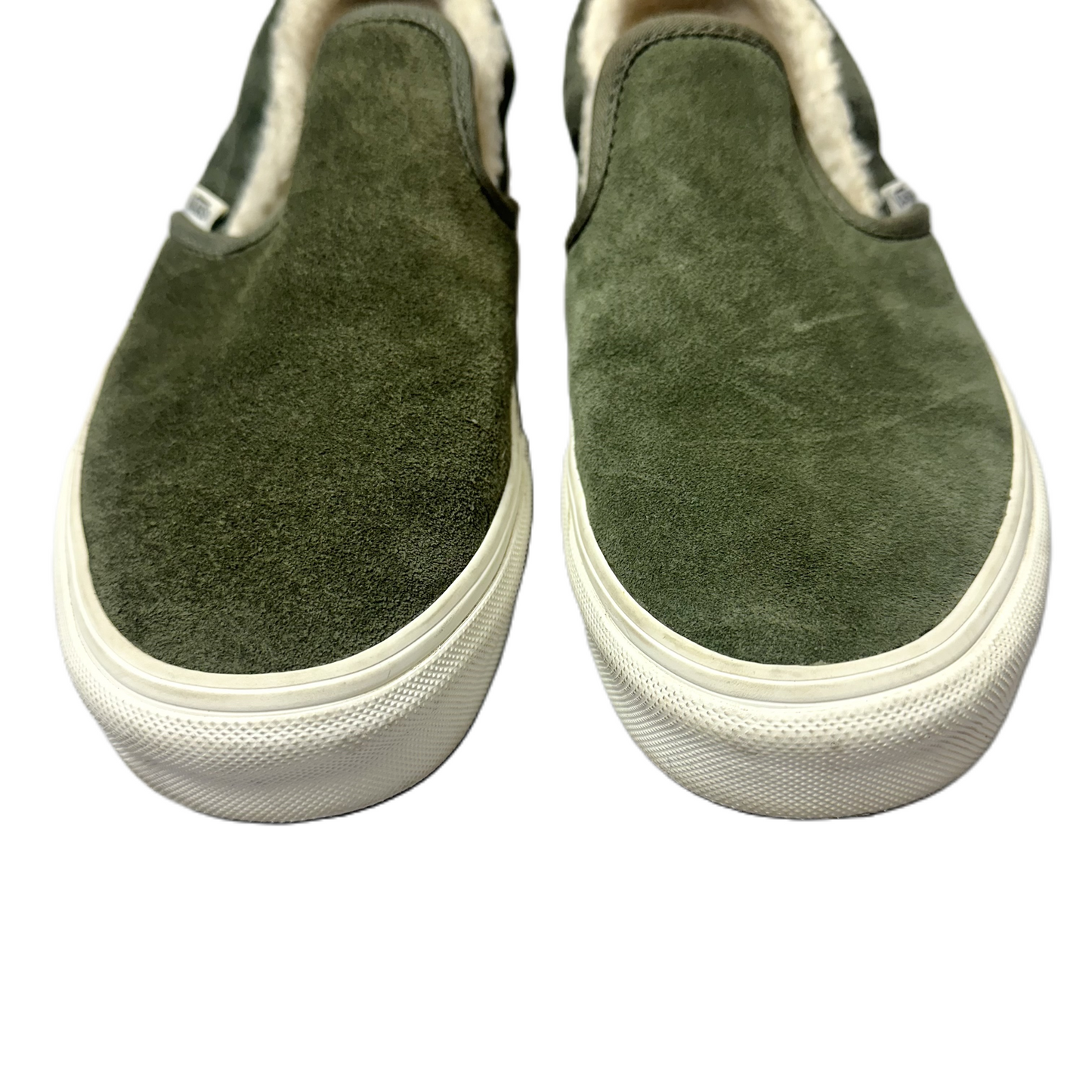 Shoes Sneakers By Vans In Green, Size: 8.5