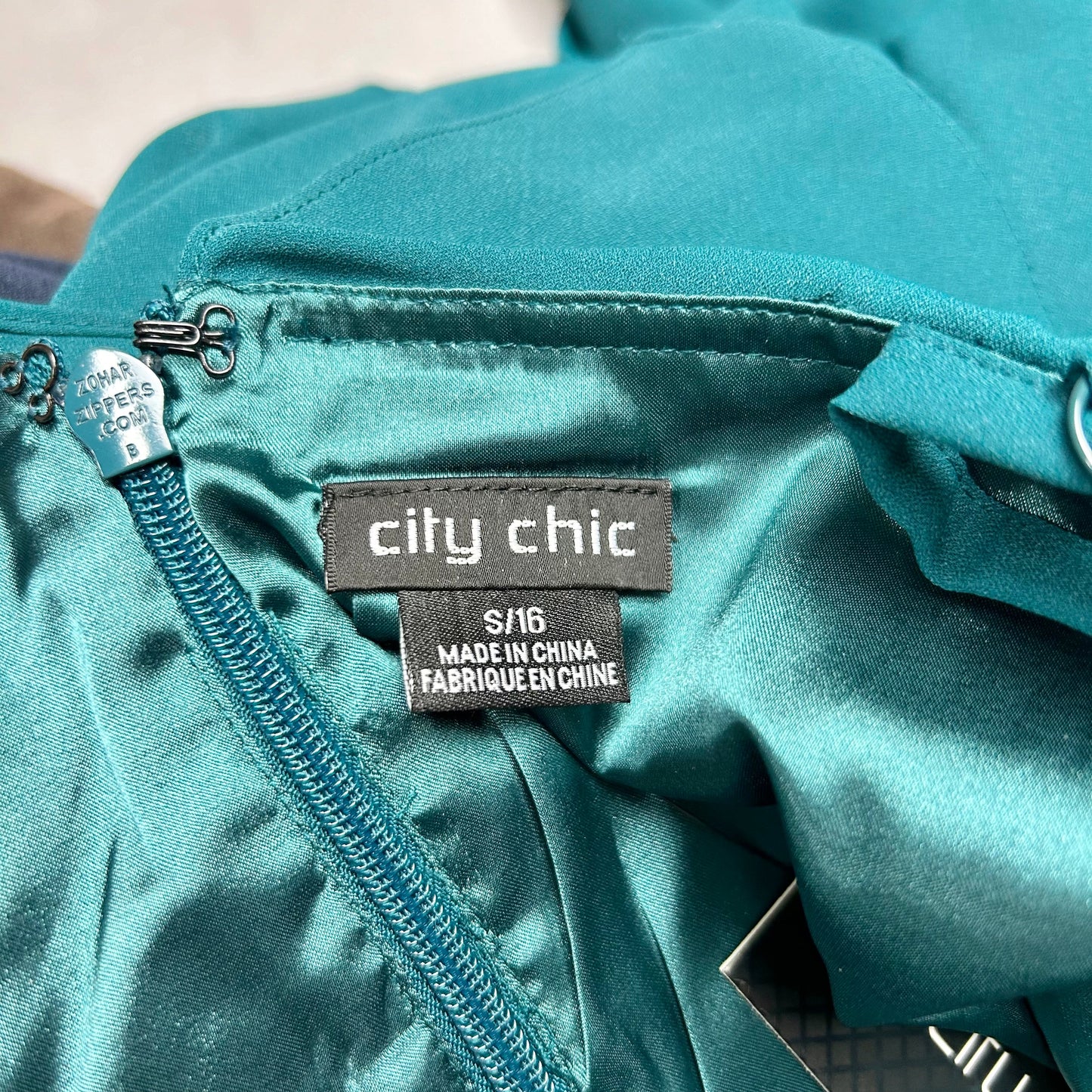 Dress Party Midi By City Chic In Green, Size: Xl