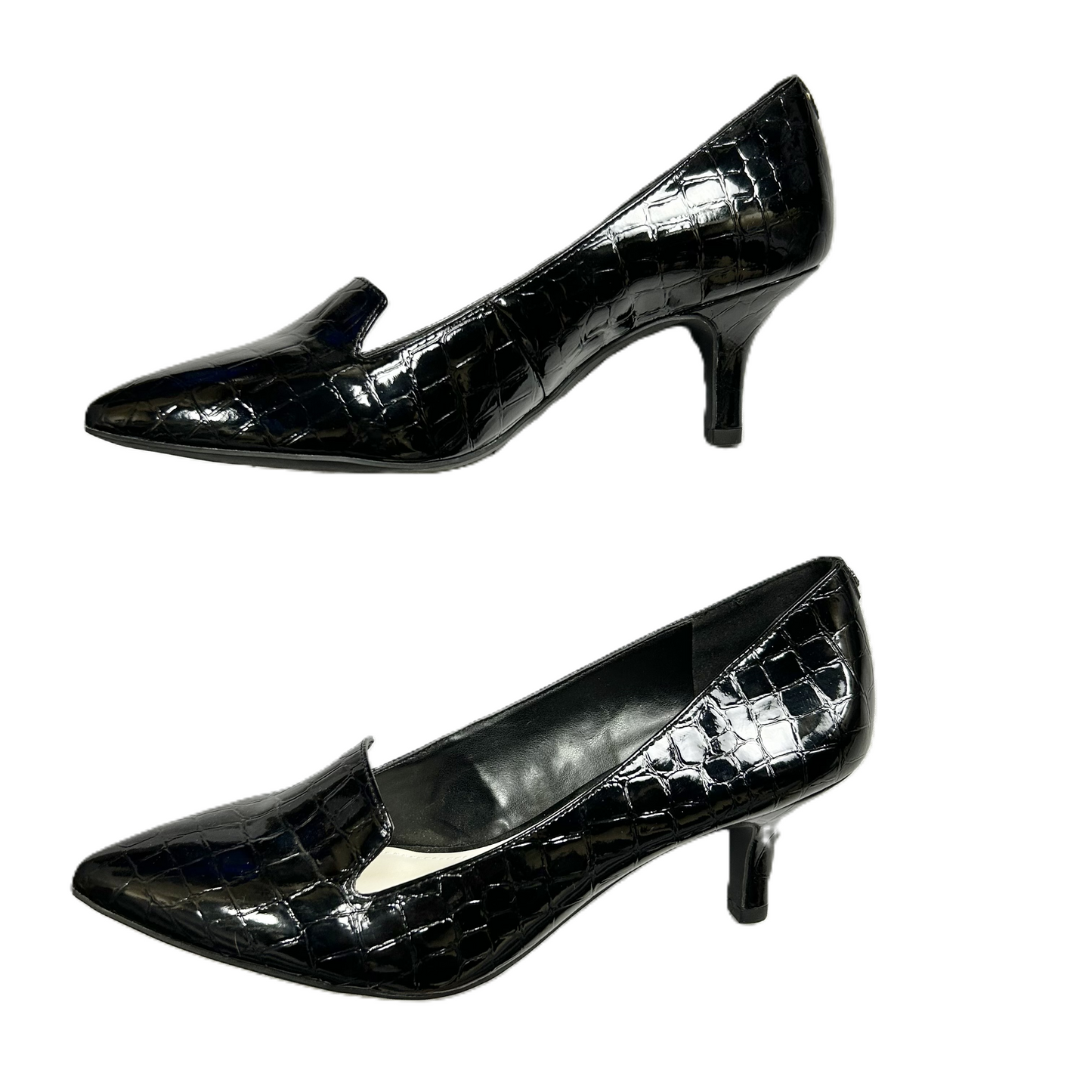 Shoes Heels Kitten By Anne Klein In Black, Size: 9