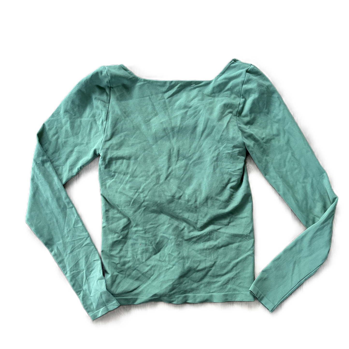 Top Long Sleeve By Free People In Green, Size: Xl