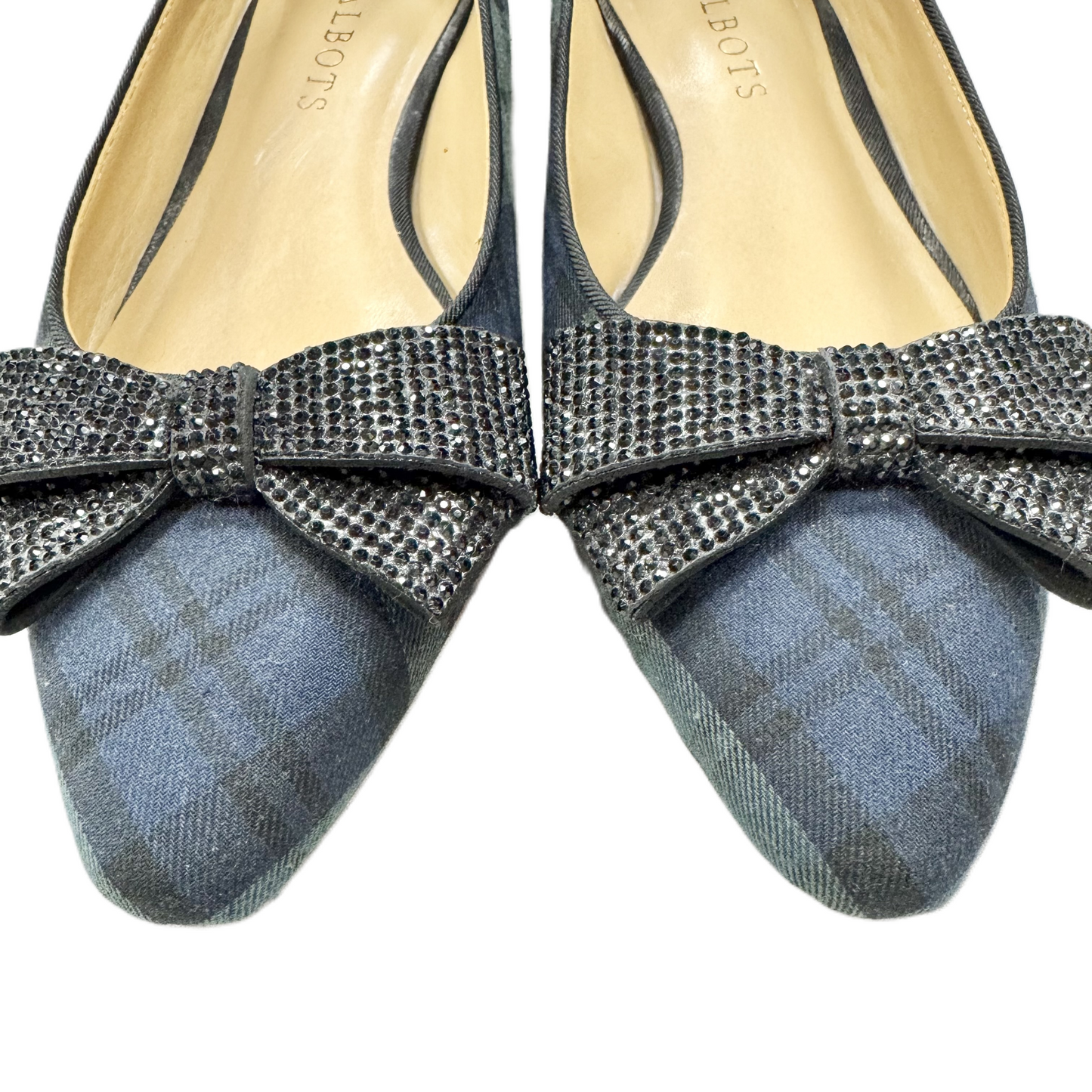 Shoes Flats By Talbots In Plaid Pattern, Size: 5