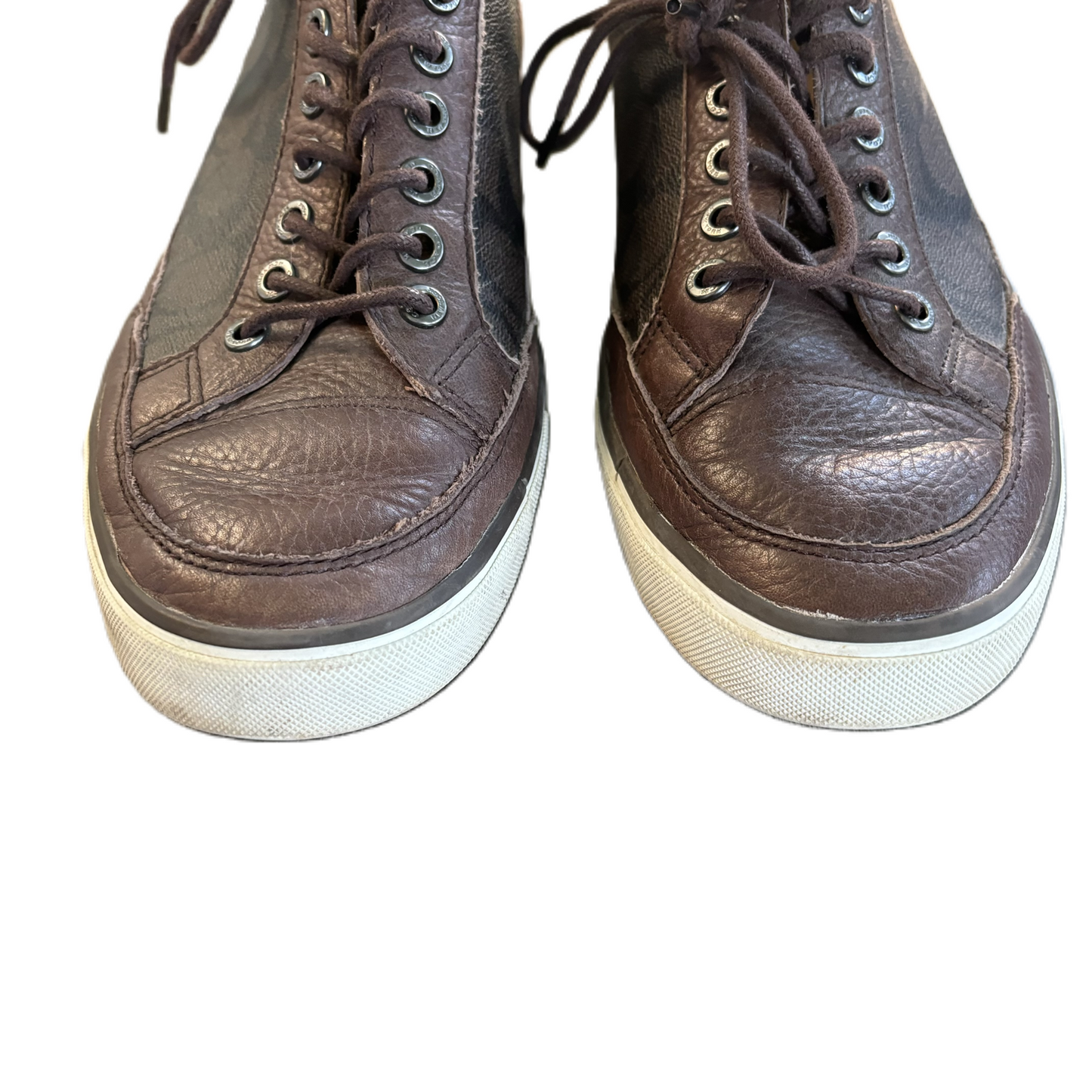 Shoes Designer By Coach In Brown, Size: 12