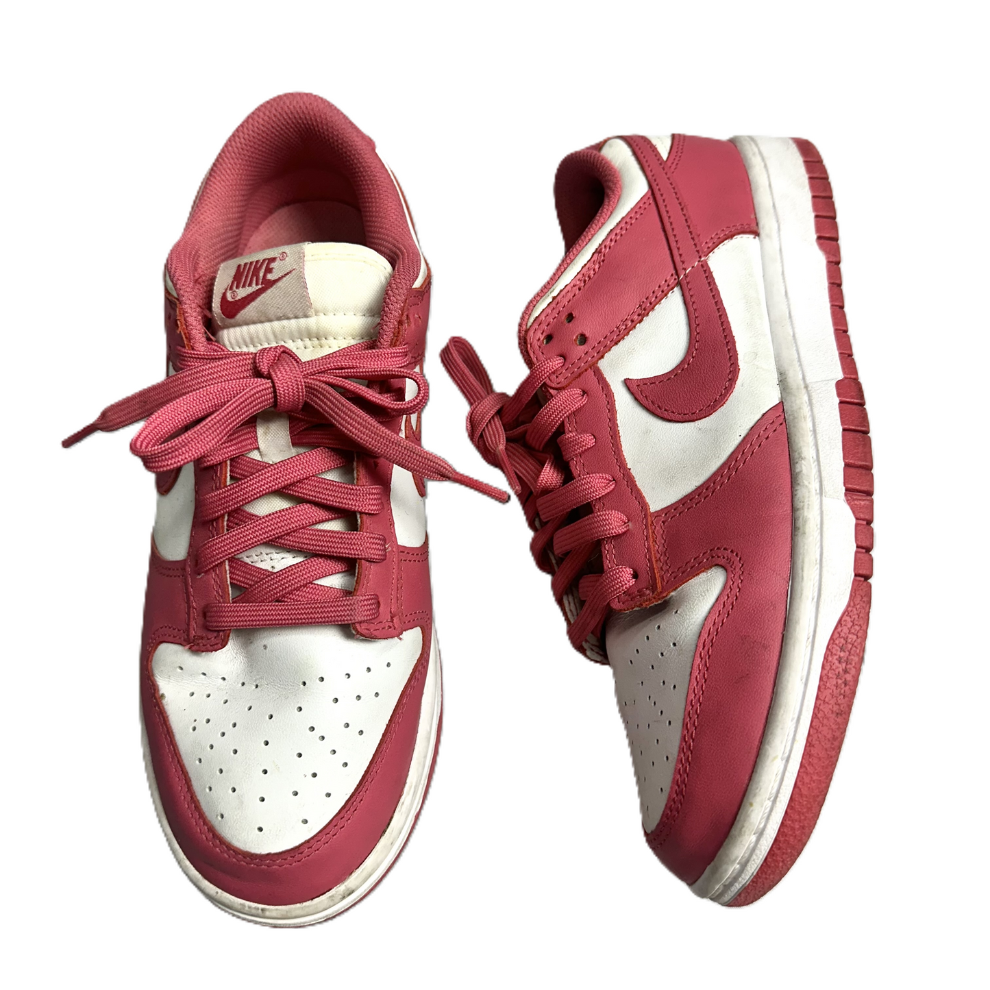 Shoes Sneakers By Nike In Pink & White, Size: 8