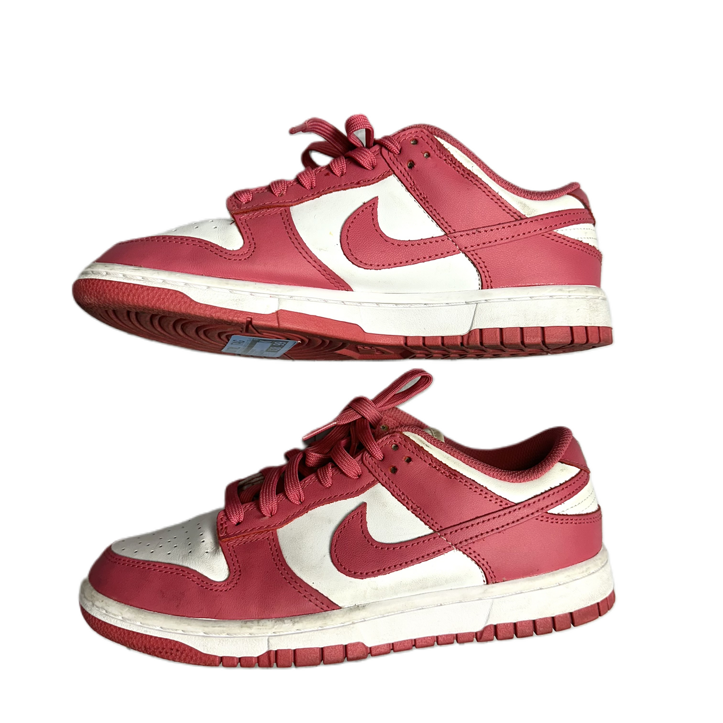 Shoes Sneakers By Nike In Pink & White, Size: 8