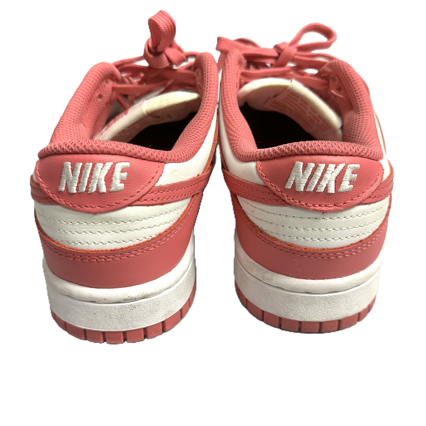 Shoes Sneakers By Nike In Pink & White, Size: 8