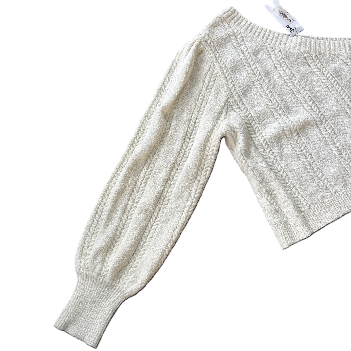 Sweater By Lush In Cream, Size: L