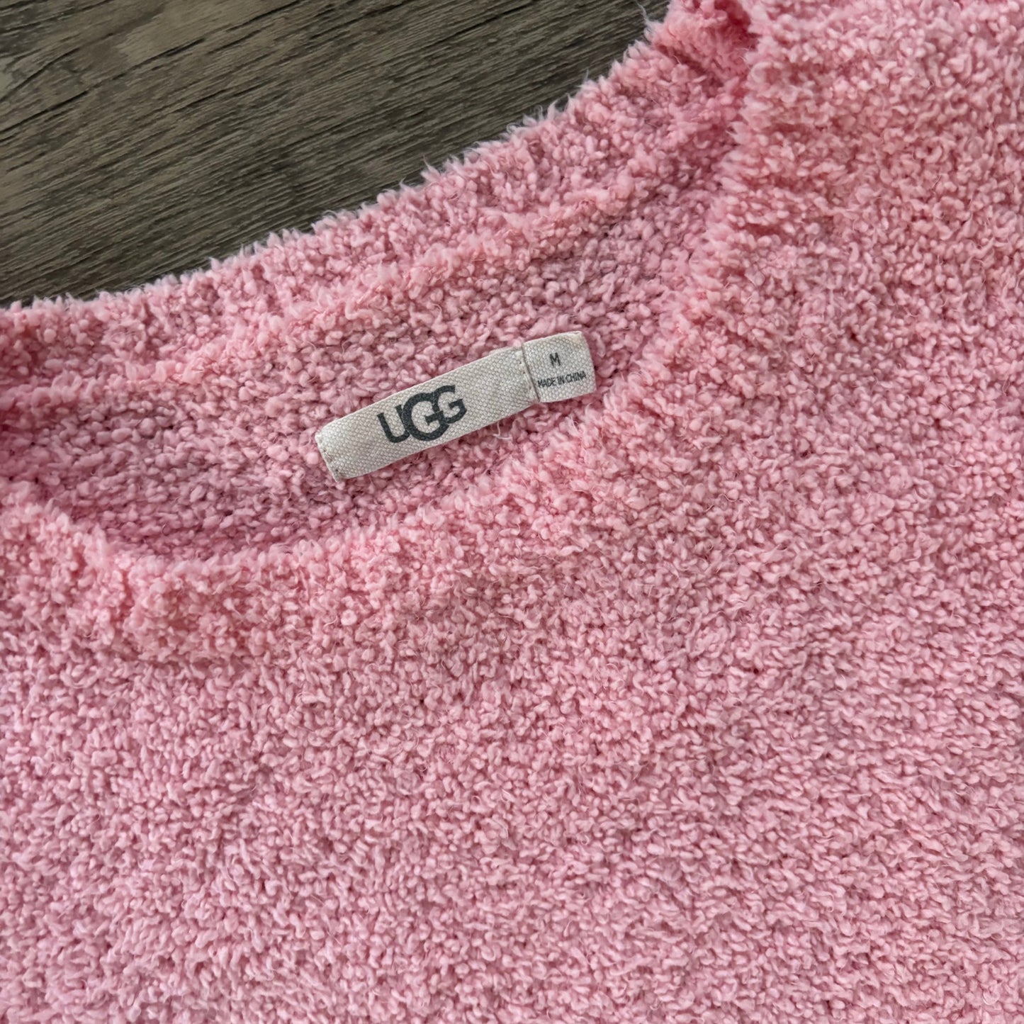 Sweater Designer By Ugg In Pink, Size: M