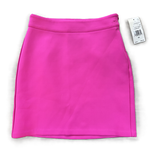 Skirt Mini & Short By Good American In Pink, Size: 0