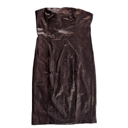 Dress Party Midi By 7 For All Mankind In Brown, Size: L