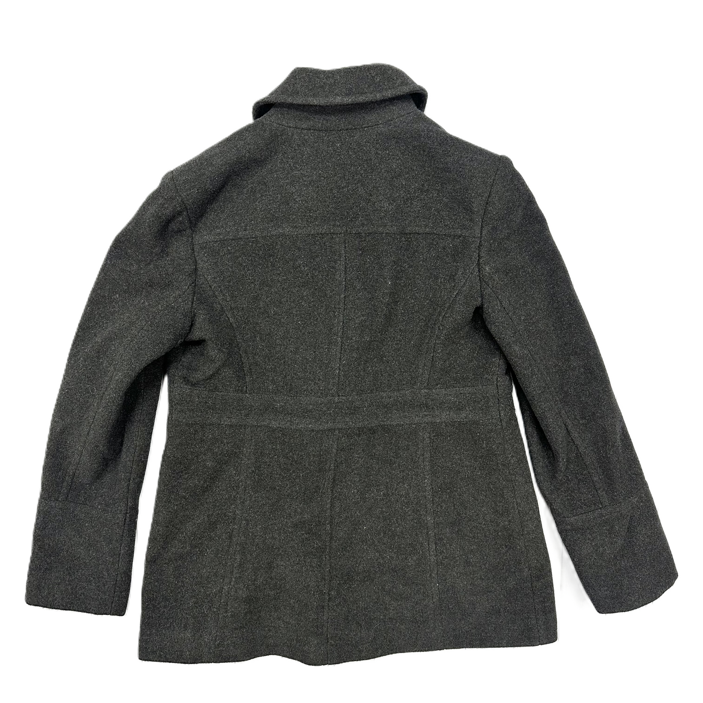 Coat Wool By Michael By Michael Kors In Grey, Size: L