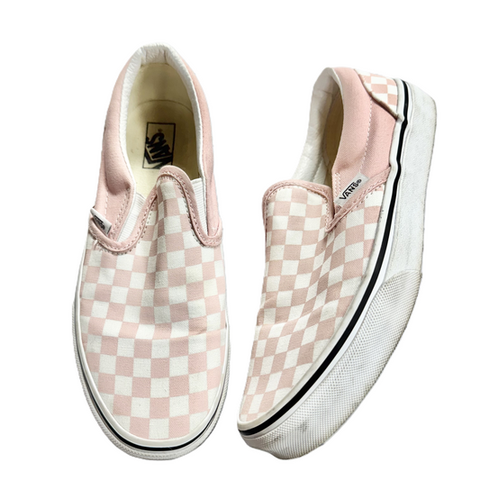 Shoes Sneakers By Vans In Checkered Pattern, Size: 6.5