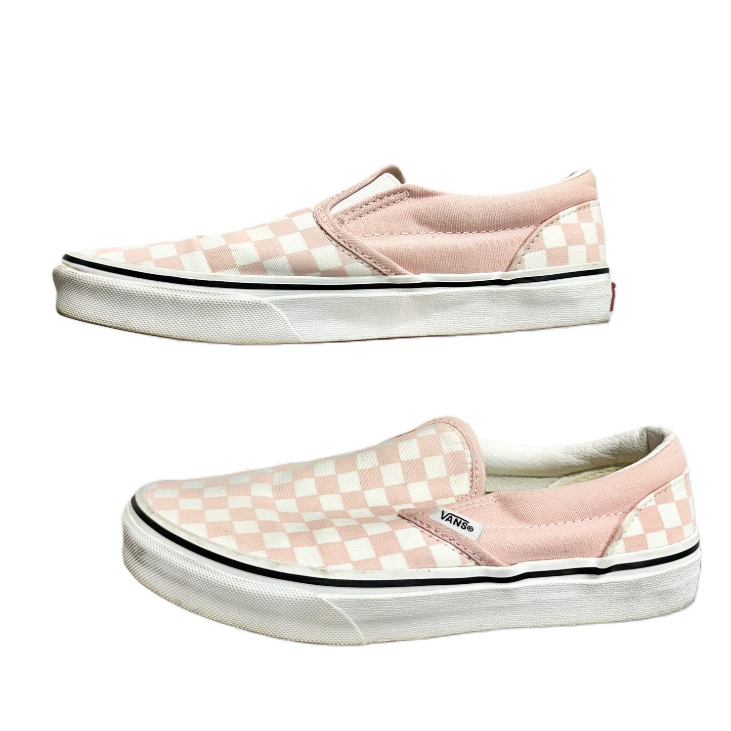 Shoes Sneakers By Vans In Checkered Pattern, Size: 6.5