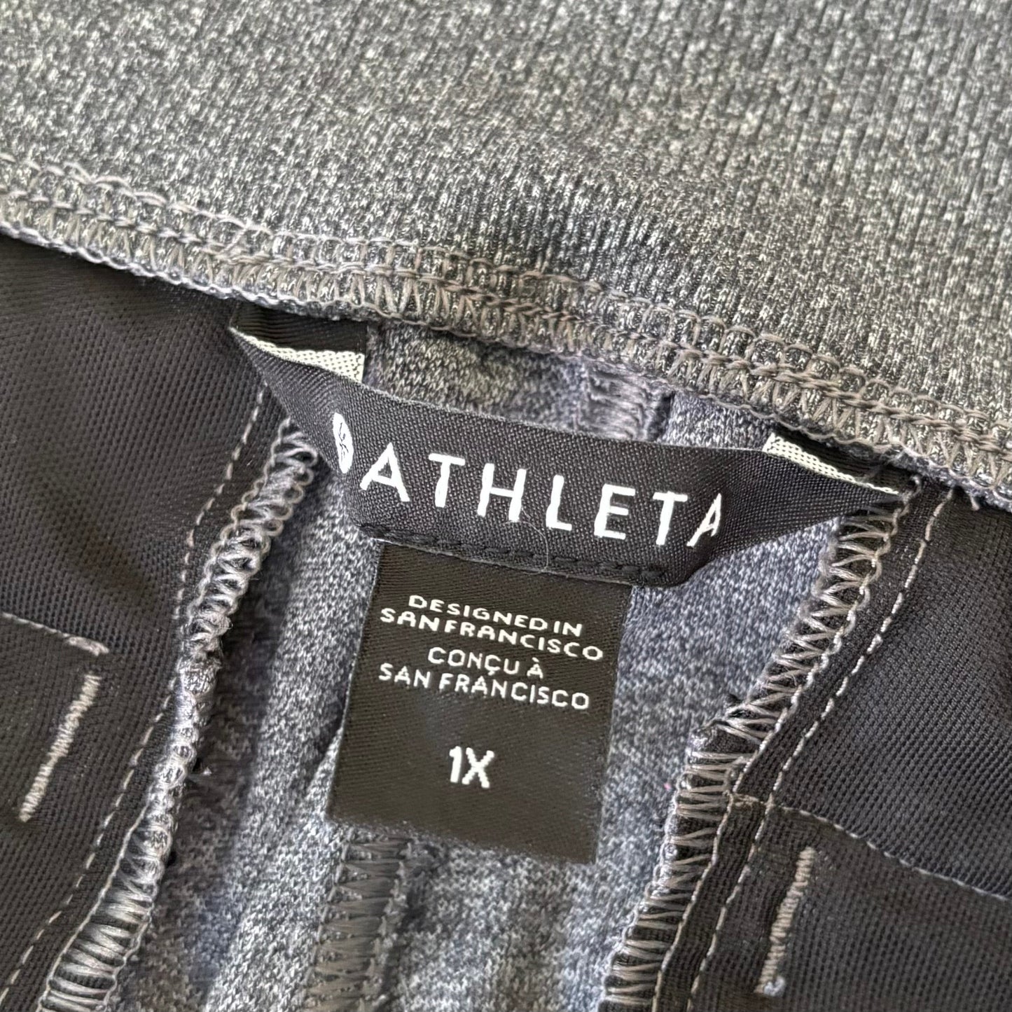 Athletic Pants By Athleta In Grey, Size: 1x