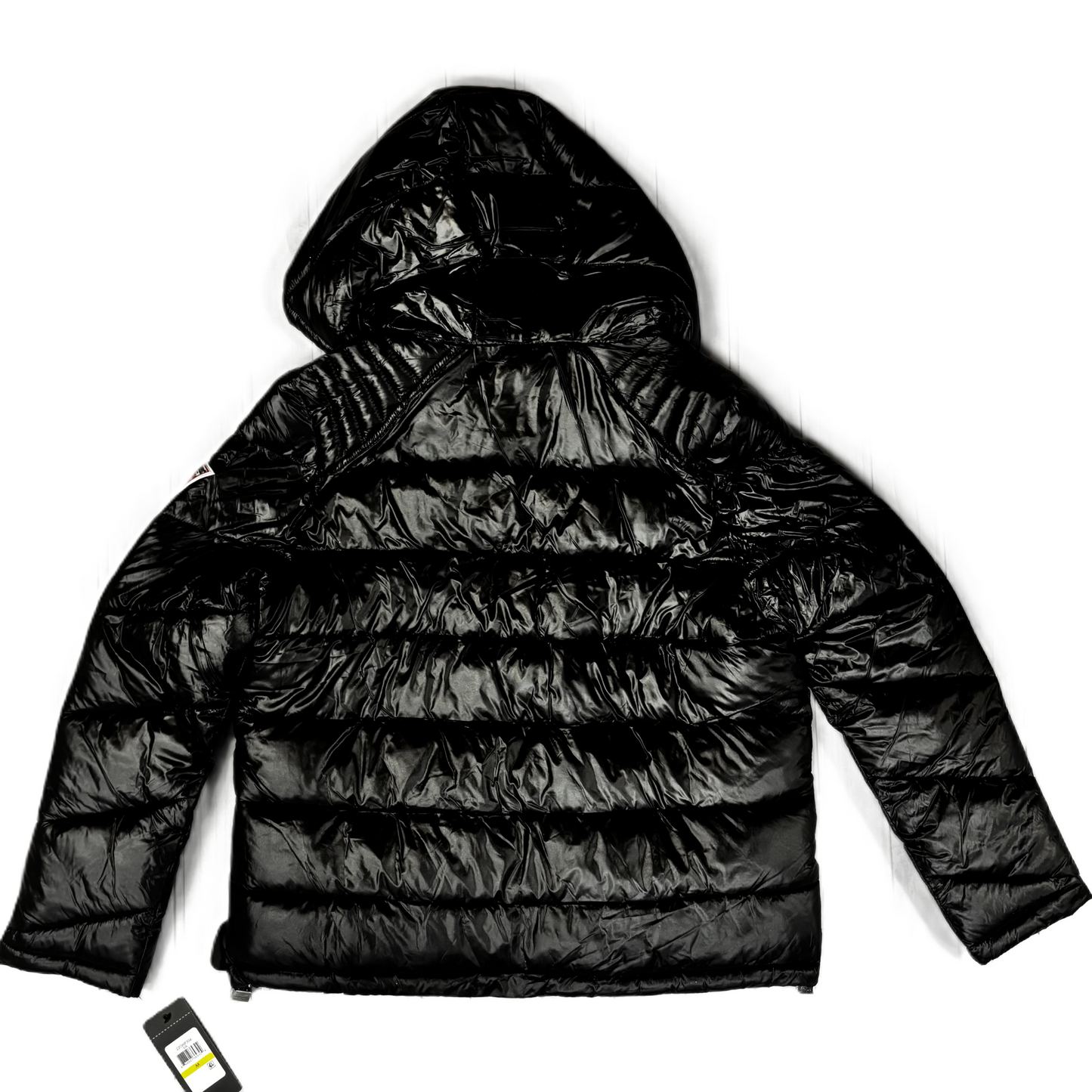 Coat Puffer & Quilted By Guess In Black, Size: M