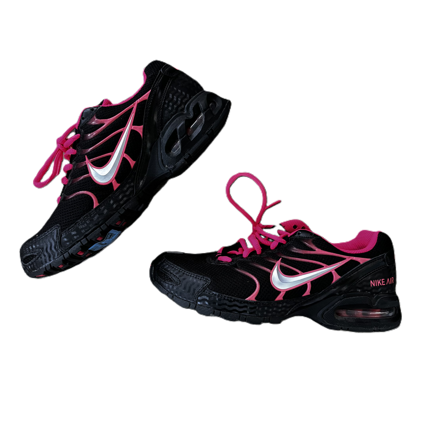 Shoes Athletic By Nike In Black & Pink, Size: 9