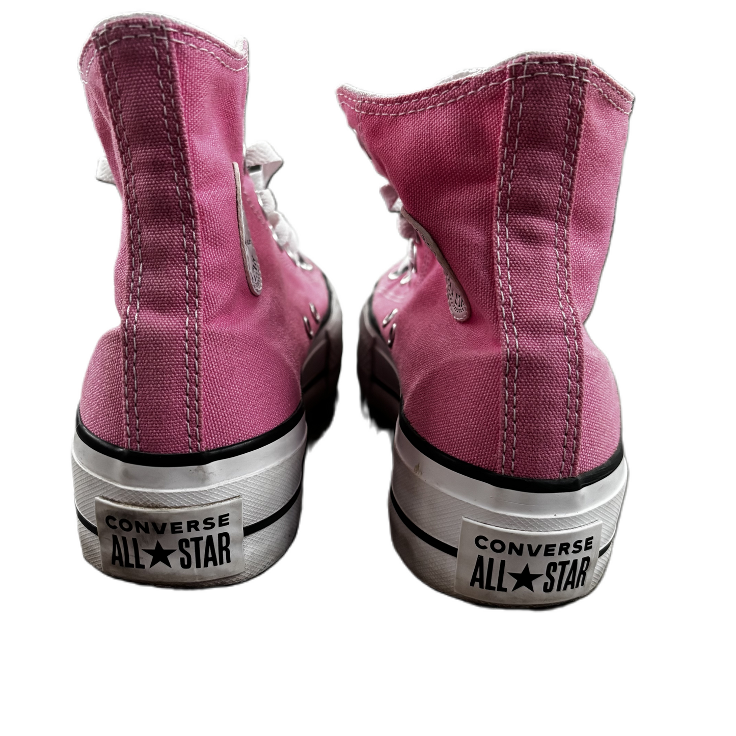 Shoes Sneakers Platform By Converse In Pink, Size: 6