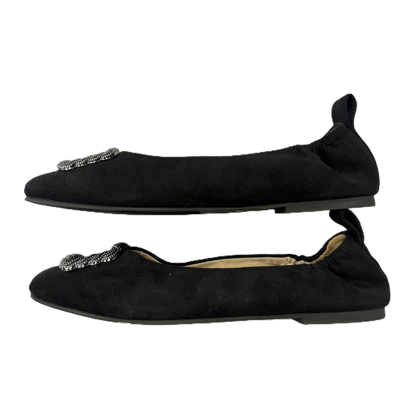 Shoes Flats By Paola In Black, Size: 8.5