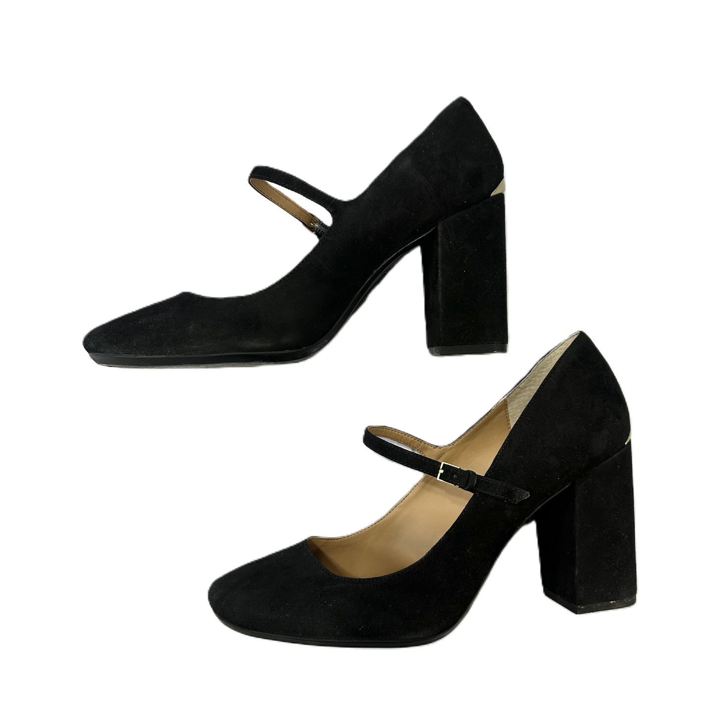 Shoes Heels Block By Calvin Klein In Black, Size: 9.5