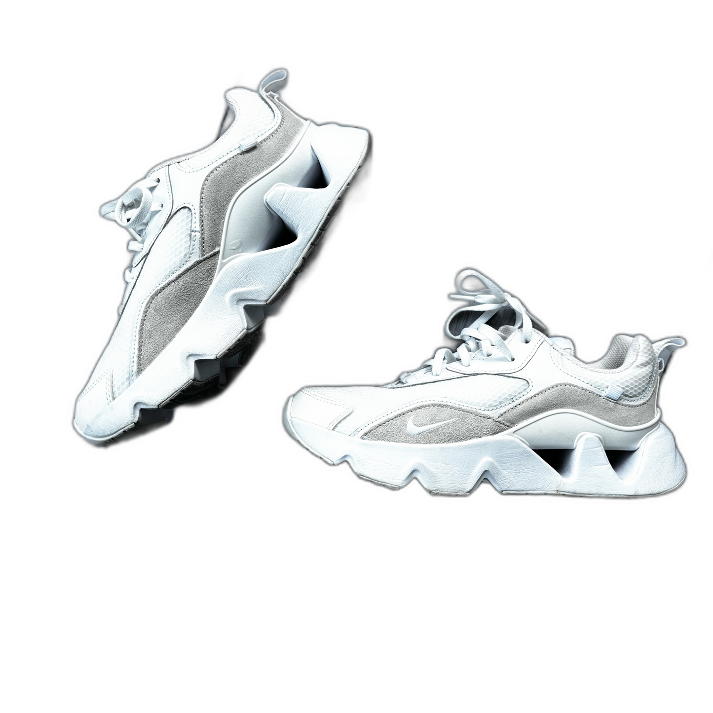 Shoes Athletic By Nike In White, Size: 8