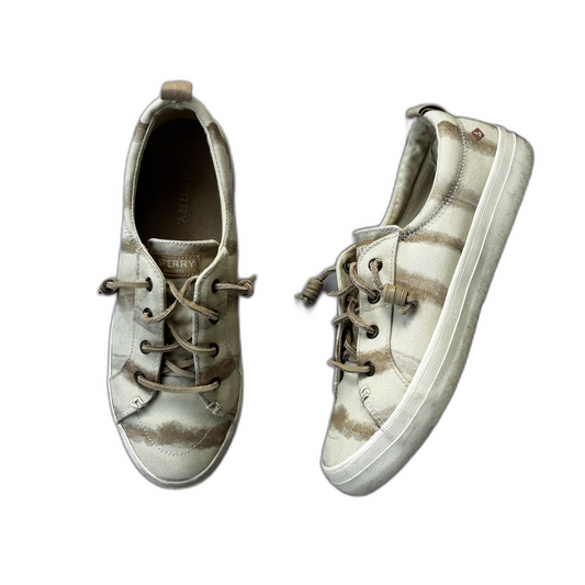 Shoes Sneakers By Sperry In Beige, Size: 8.5