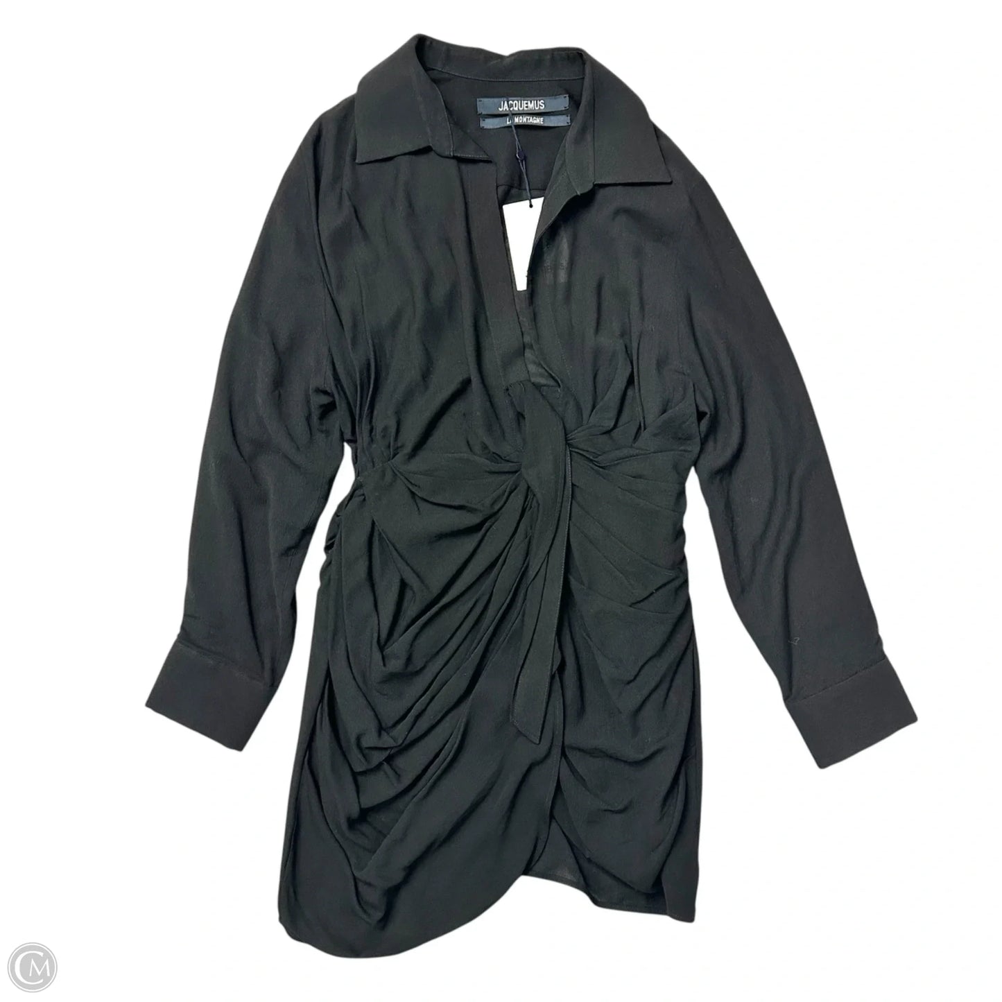 Dress Luxury Designer By Jacquemus In Black, Size: Xl