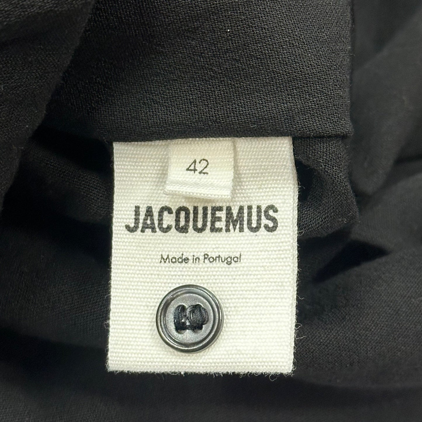 Dress Luxury Designer By Jacquemus In Black, Size: Xl