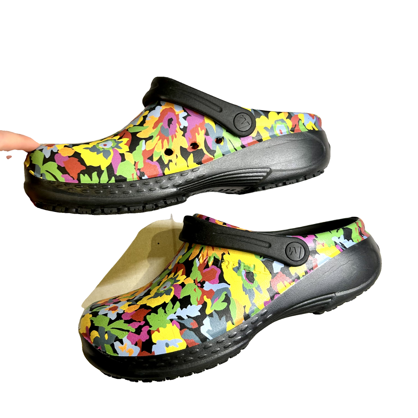 Shoes Flats By Merrell In Floral Print, Size: 7