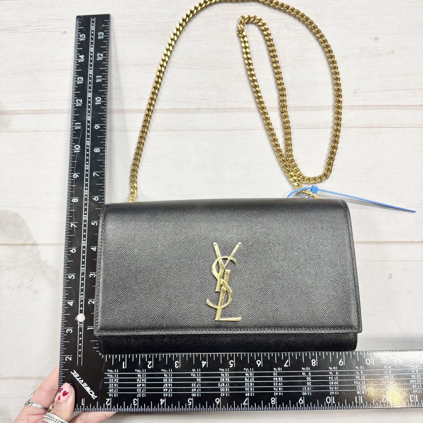 Crossbody Luxury Designer By Yves Saint Laurent  Size: Medium