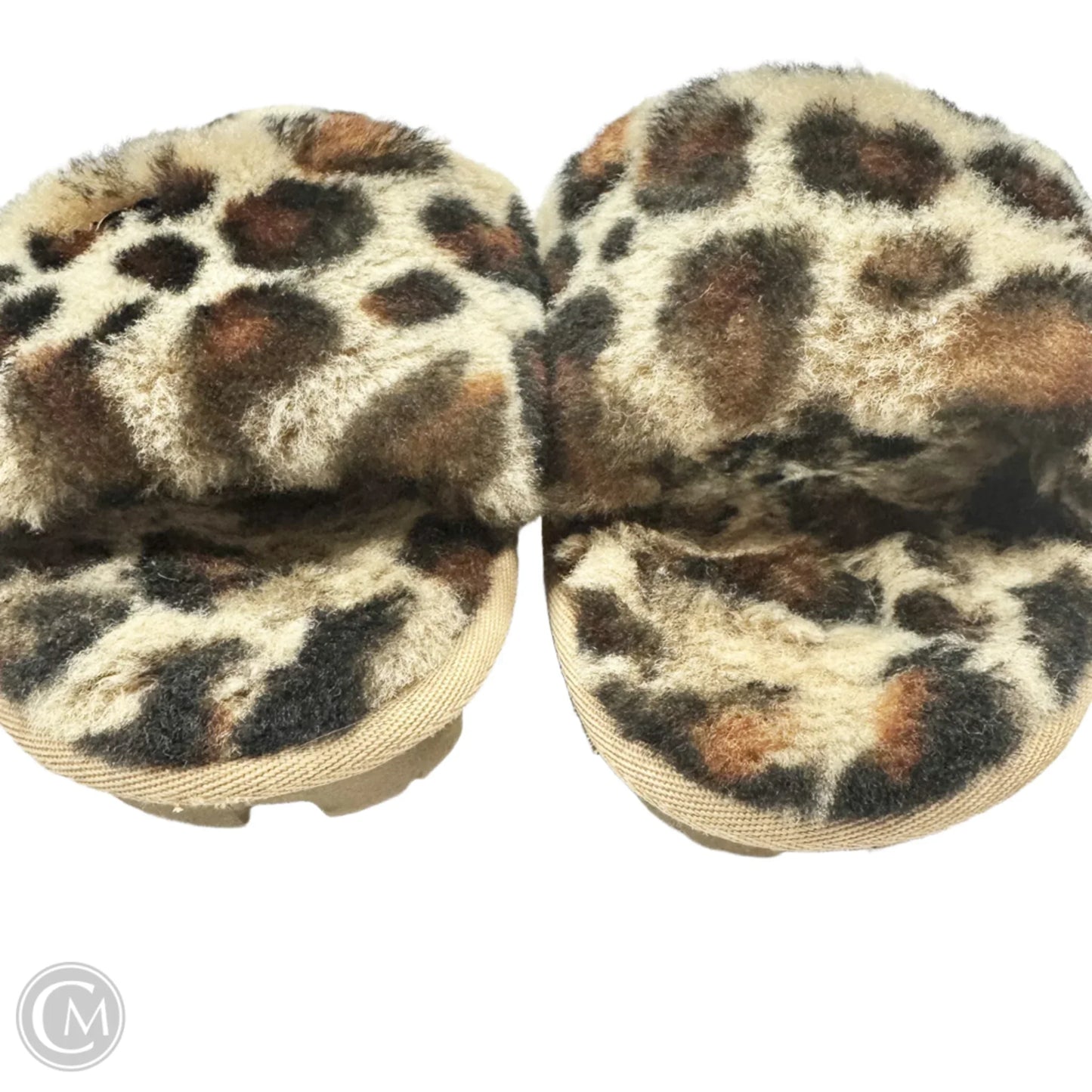 Slippers Designer By Ugg In Animal Print Size: 6