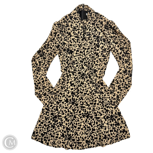 Dress Casual Short By Reformation In Animal Print, Size: Xs