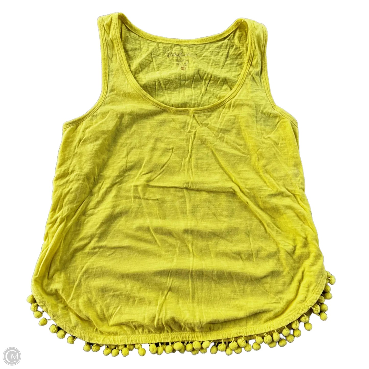 Top Sleeveless Designer By Lilly Pulitzer In Yellow, Size: Xxs