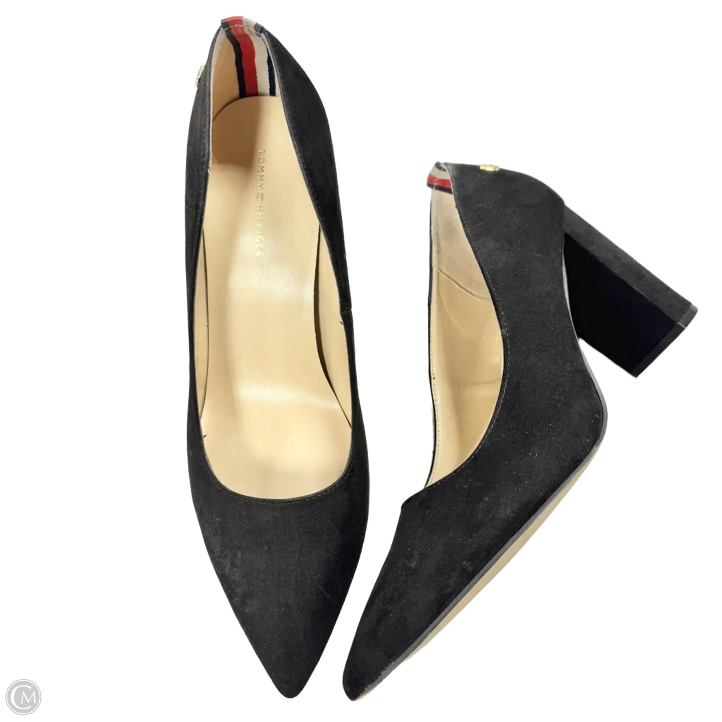 Shoes Heels Block By Tommy Hilfiger In Black, Size: 11