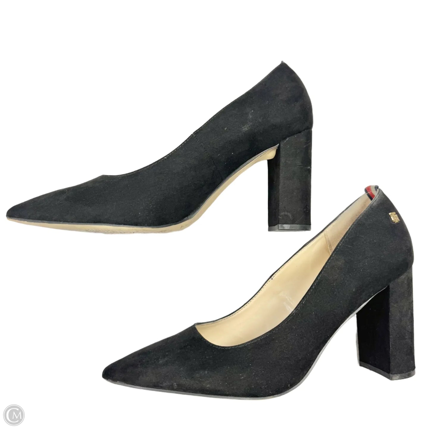 Shoes Heels Block By Tommy Hilfiger In Black, Size: 11