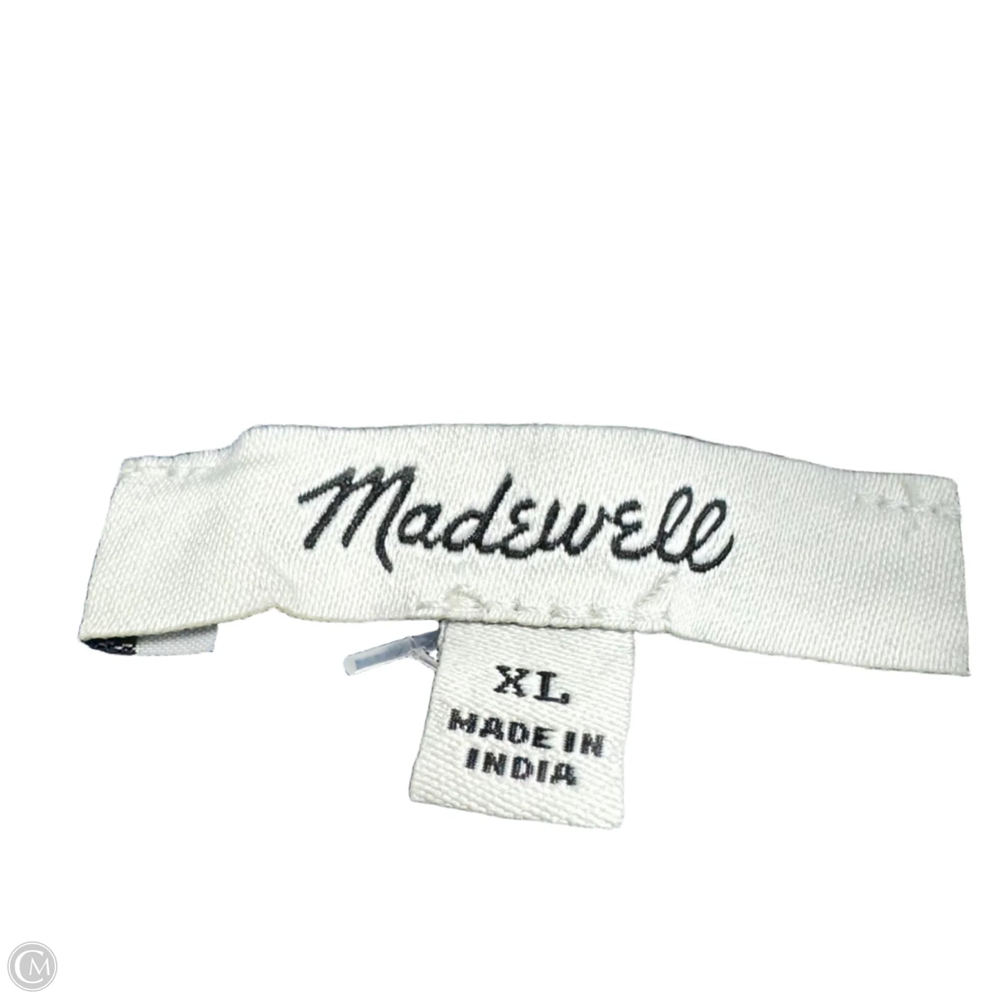 Top Short Sleeve By Madewell In Floral Print, Size: Xl