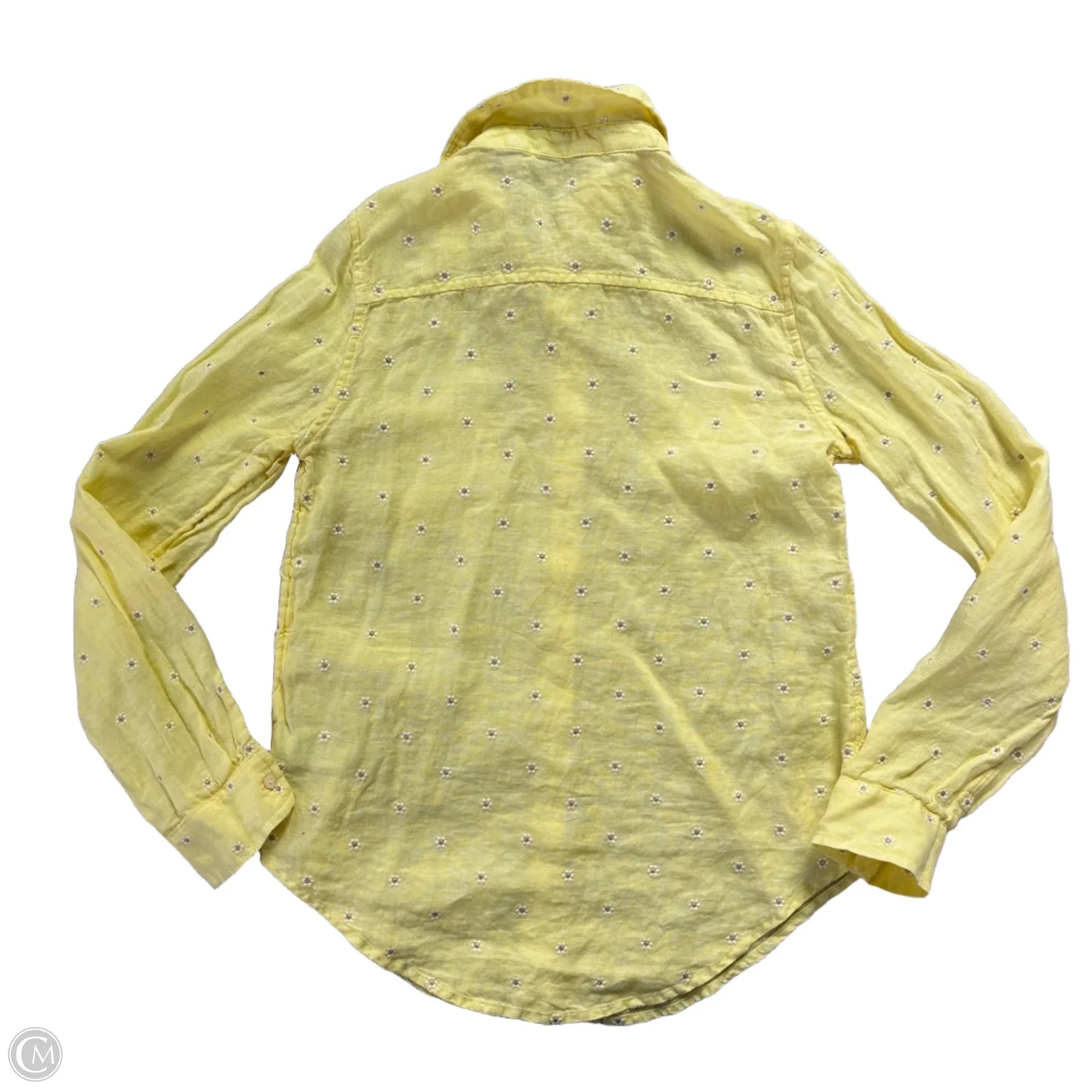 Top Long Sleeve Designer By Lilly Pulitzer In Floral Print, Size: Xxs