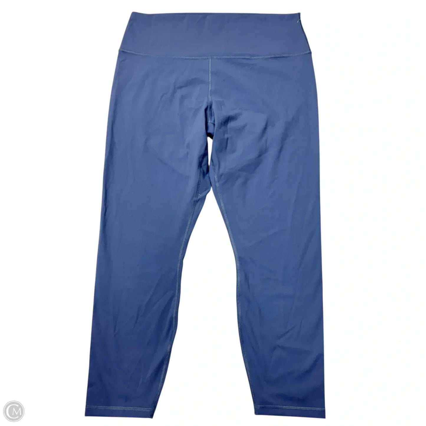 Athletic Leggings By Everlane In Blue, Size: Xxl