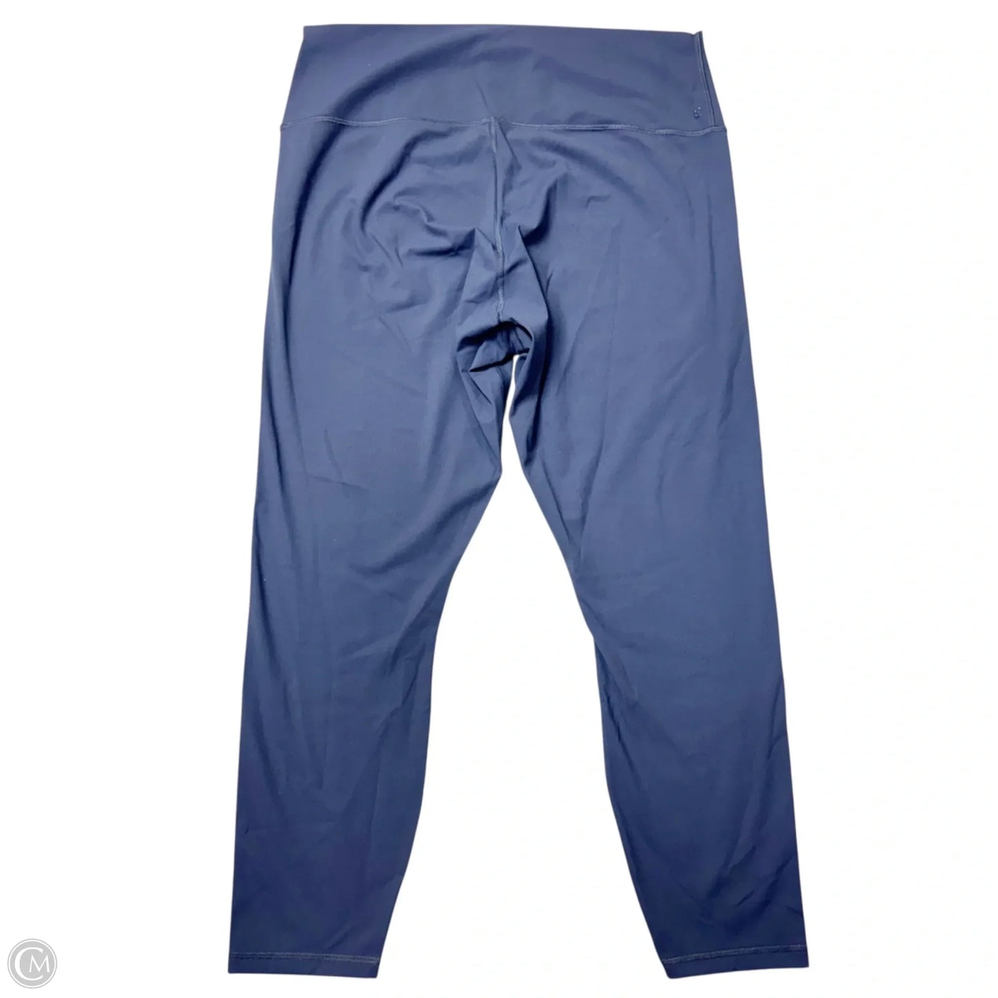 Athletic Leggings By Everlane In Blue, Size: Xxl