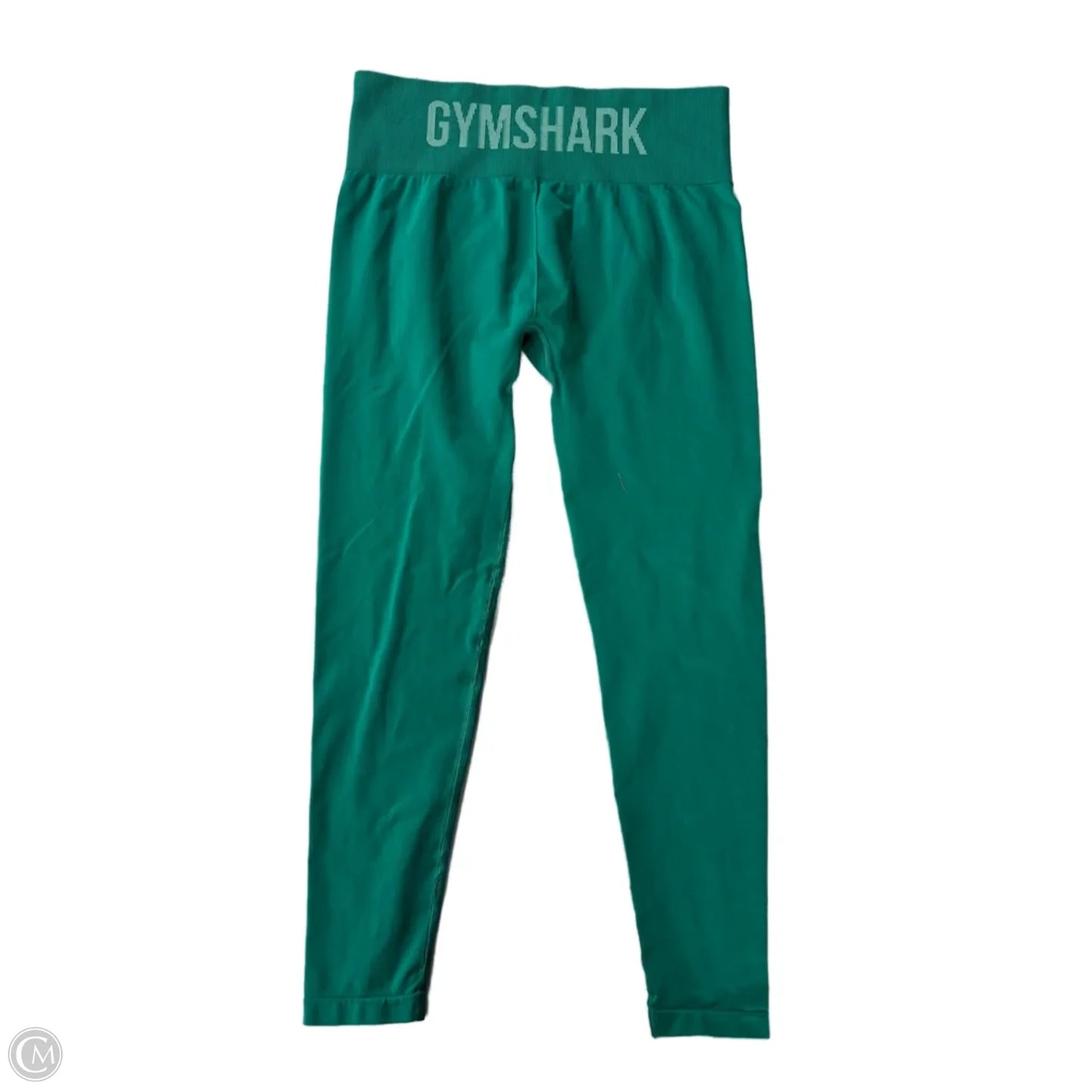 Athletic Leggings By Gym Shark In Green, Size: M