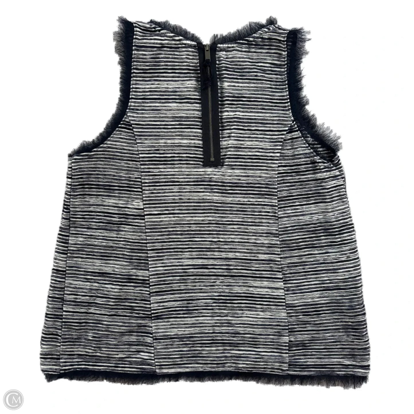 Top Sleeveless By Anthropologie In Navy, Size: Xs