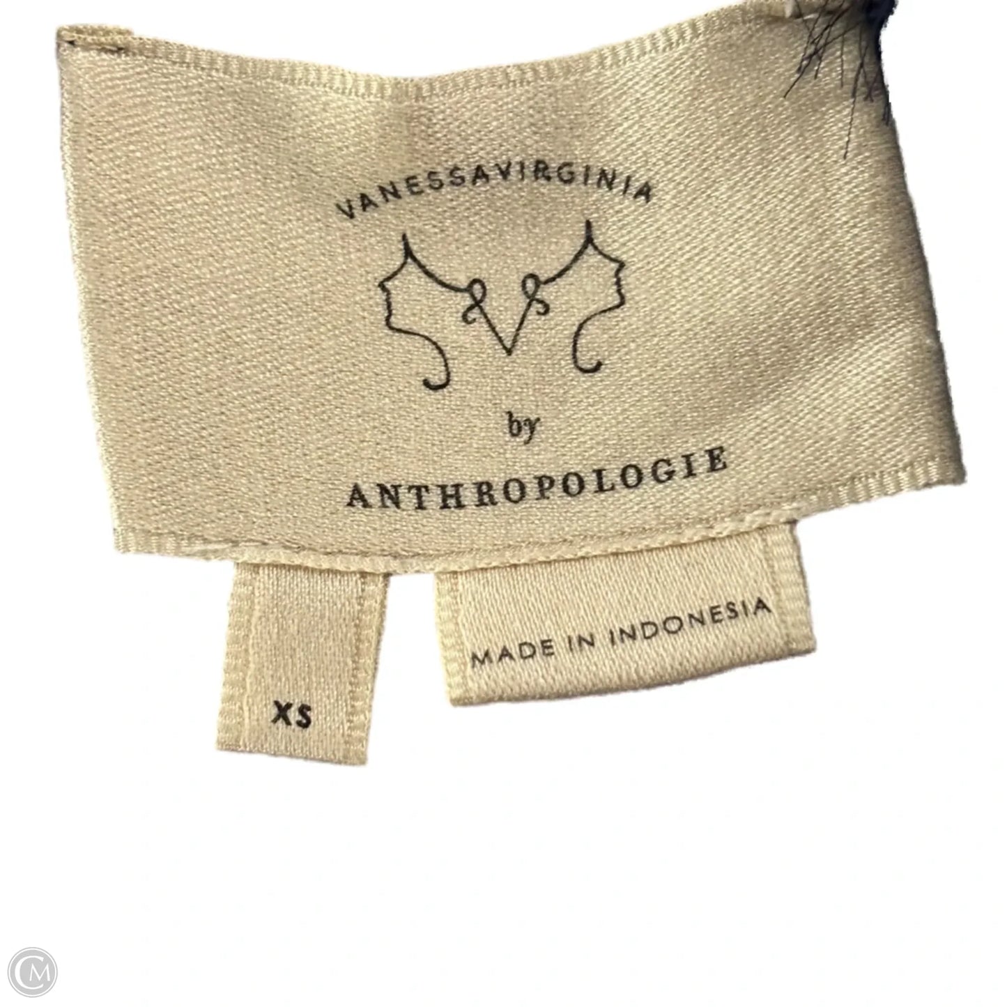 Top Sleeveless By Anthropologie In Navy, Size: Xs